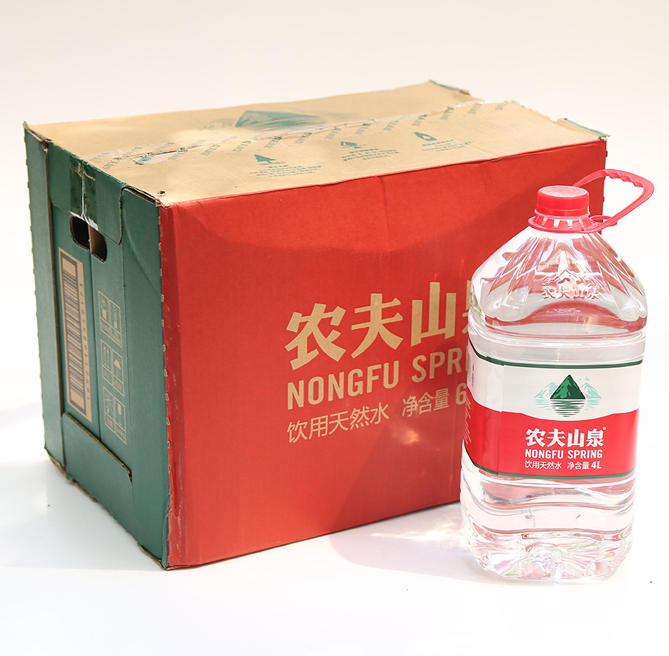 农夫山泉大瓶饮用水4l*6桶贵州铜仁产长沙发货v0.04方g24kg