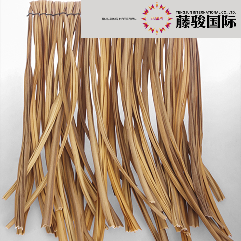 pe仿藤条|pe塑料编织藤条材料|仿茅草材料|工艺品材料