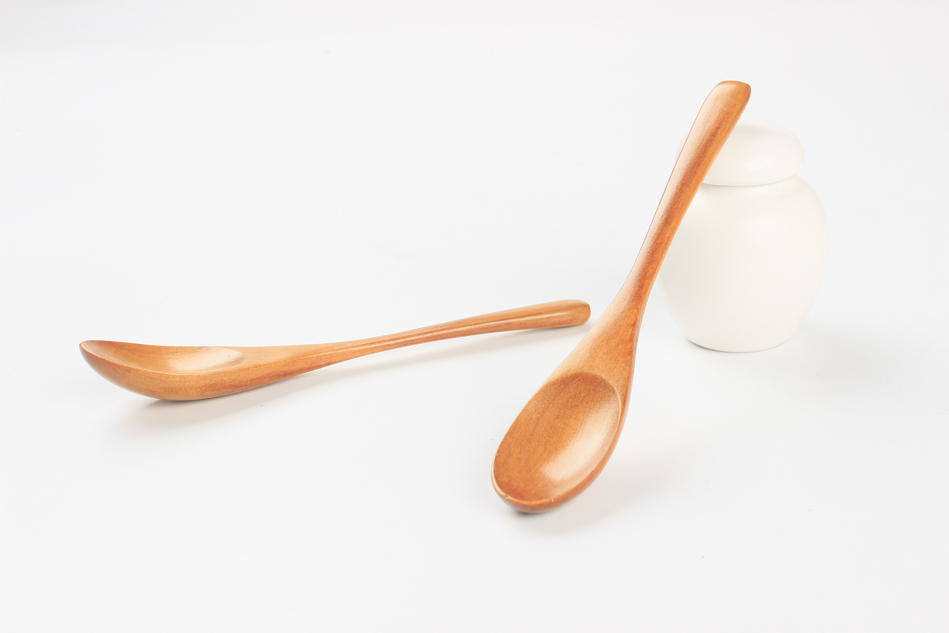 厂家批发荷木木勺荷木勺子制定logo蜂蜜勺儿童果酱木质蜂蜜勺现货