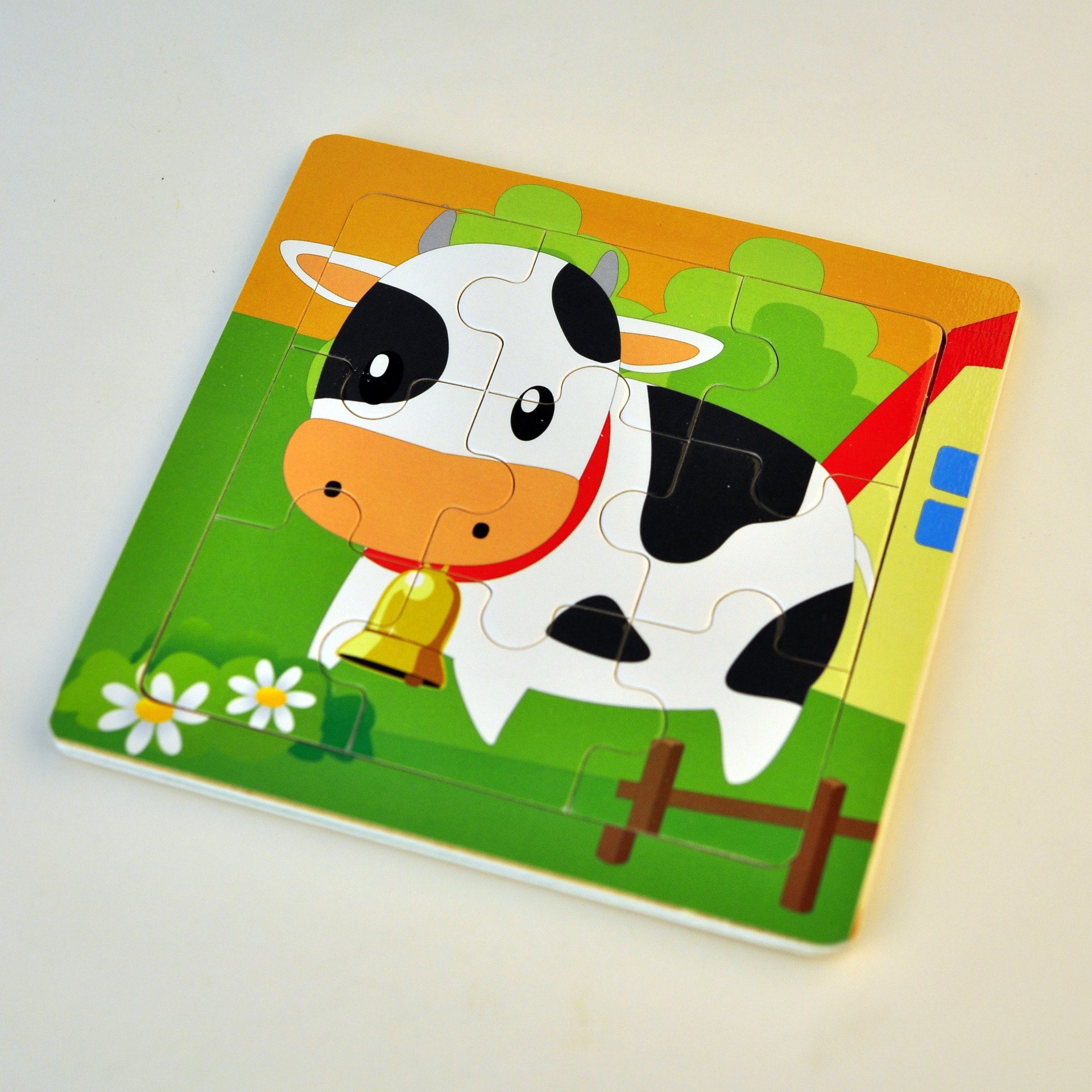 宝宝儿童幼儿早教益智卡通动物园拼图拼板 卡通造型 全脑发育