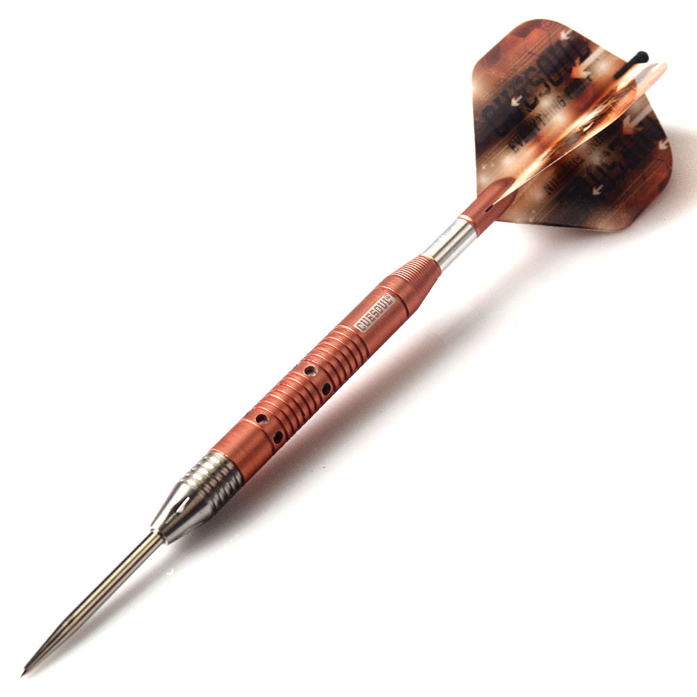 cuesoul/q獣铠甲系列23克钨钢镖硬式飞镖针专业飞镖套装