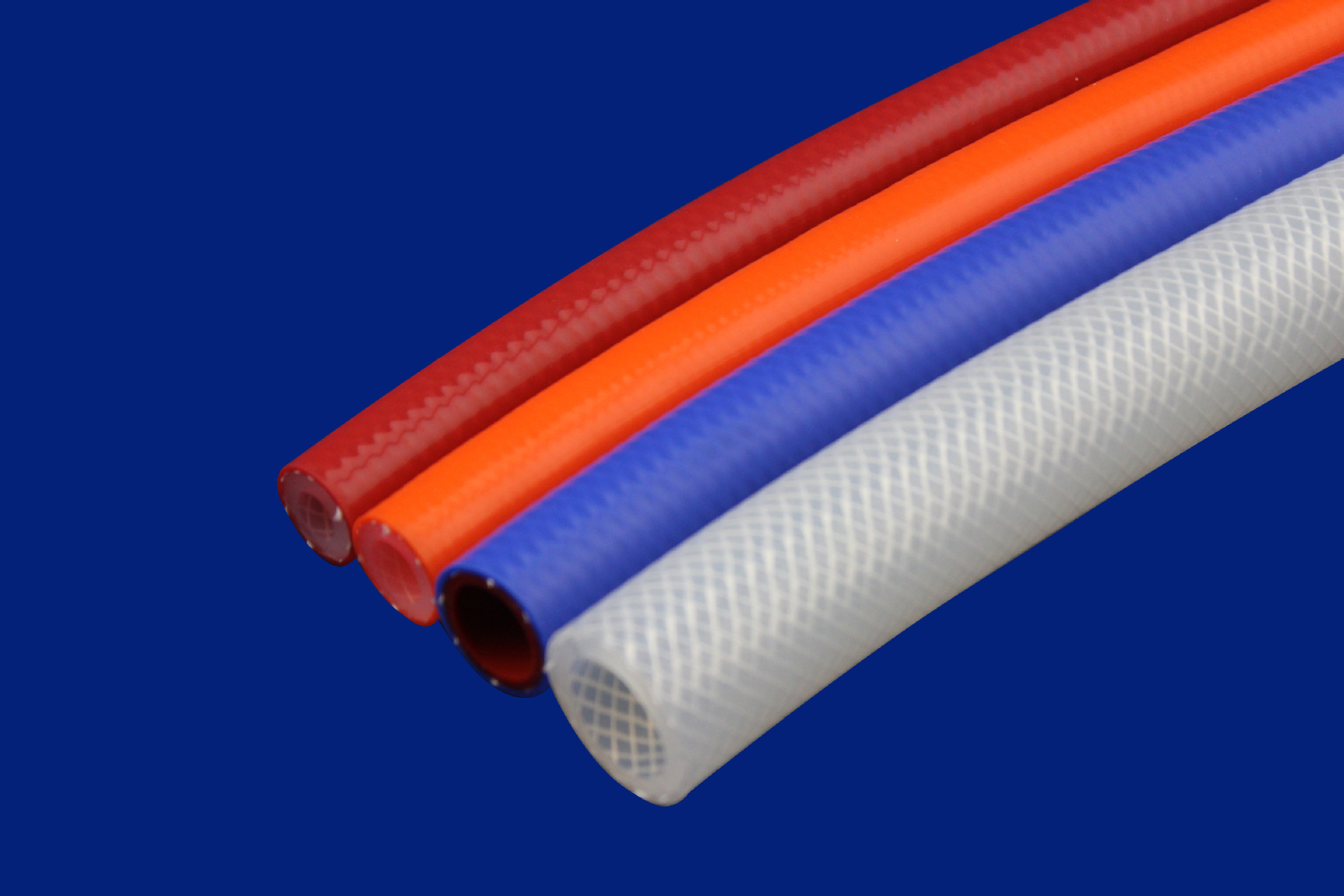 现货供应食品级医疗硅胶编织管 大厂直销编织硅胶网管