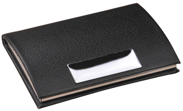 金典精致简约名片盒 皮质磁扣高档皮质名片盒 生产批发定制logo