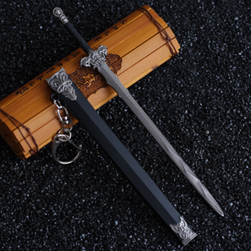 青云志 诛仙剑 青云门派历代掌门佩剑 武器模型 合金鞘刀兵器摆件