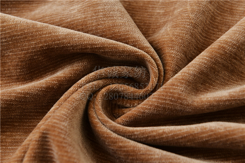 厂家直销加厚羊绒纯色双面雪尼尔遮光窗帘布