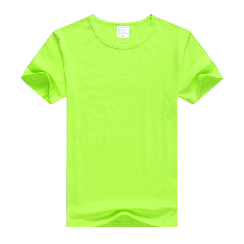 热转印空白t恤 莱卡棉纯色打底衫批发男款