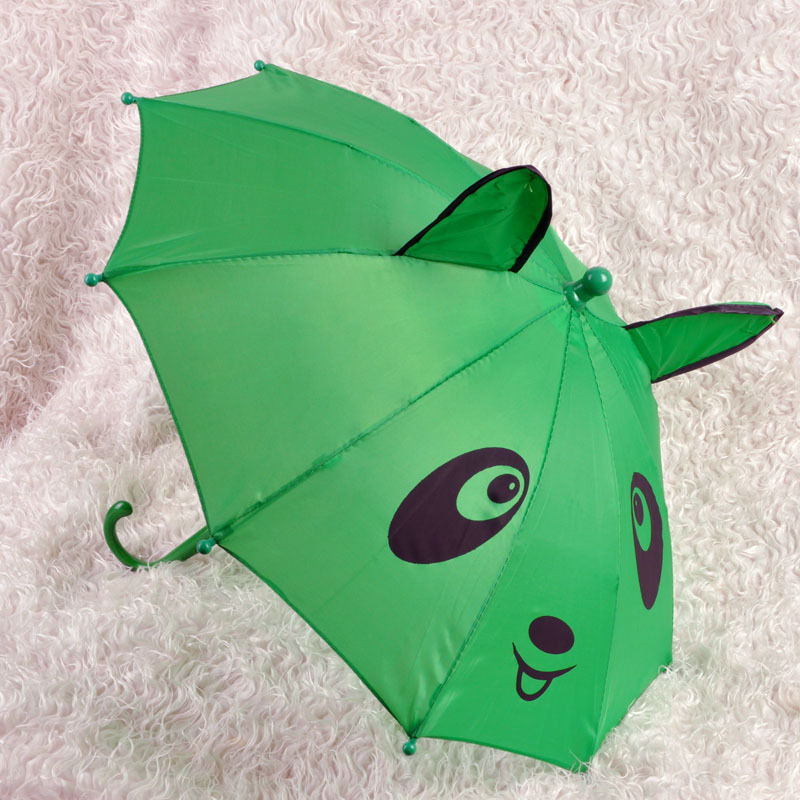 批发供应 创意可爱儿童伞 带耳朵的青蛙伞 大号珠光耳朵伞青蛙伞