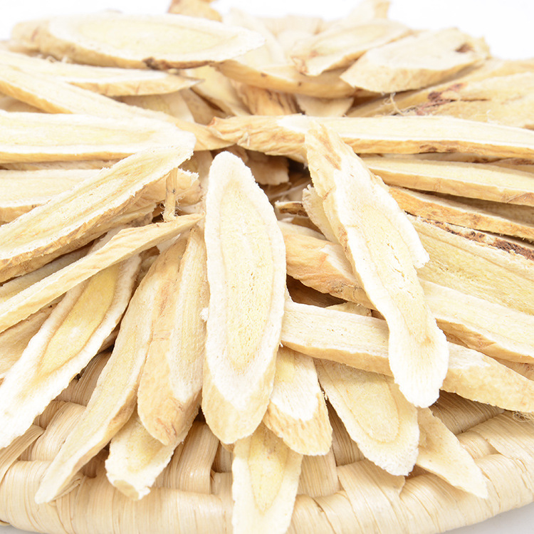 甘肃中药材补气益肾黄芪柳叶片 产地直销药食同源无硫黄芪切片