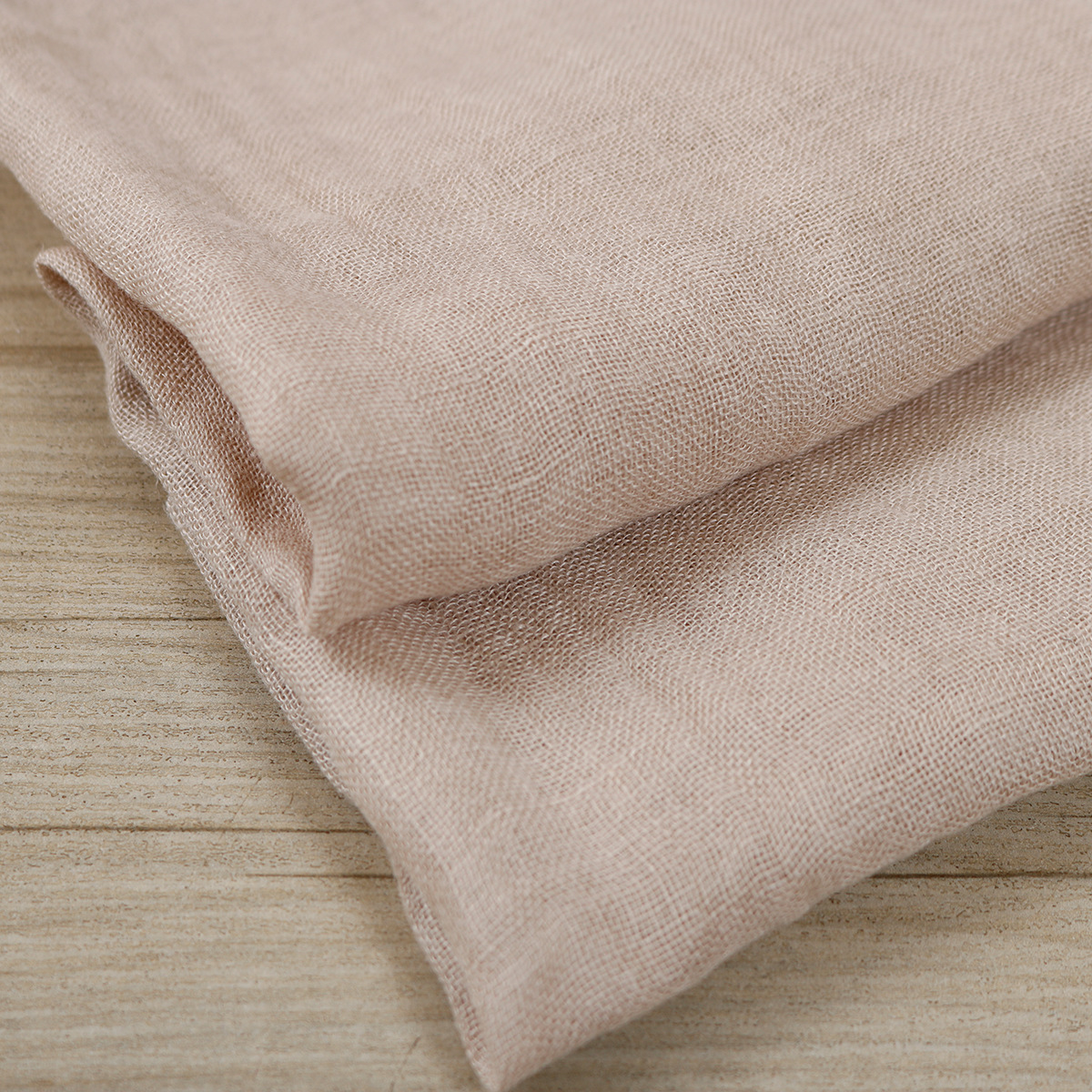 21支高档梭织平纹双层纯亚麻布料服装面料 春夏款复古纯色麻布