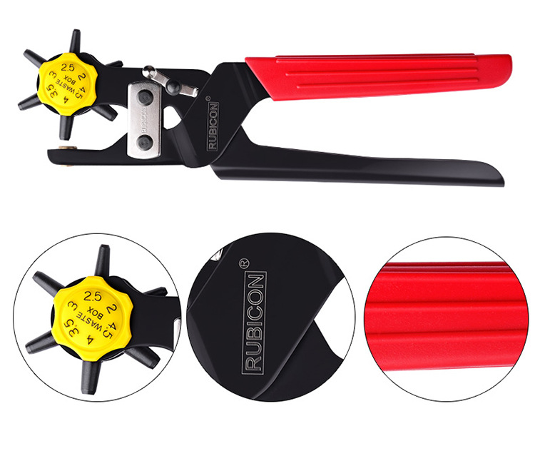 rubicon罗宾汉 软塑料 帆布 皮革 皮带打孔器 打孔钳 rph-100