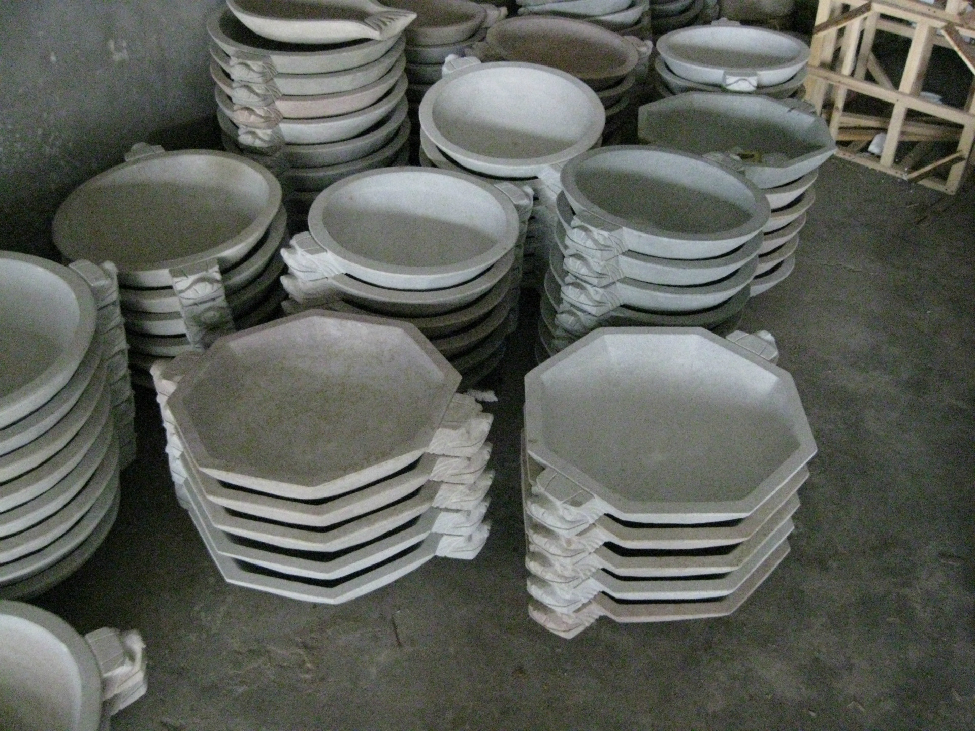 厂家长期定制石头锅餐具用品鸳鸯锅耐火石锅 30-40cm加固石锅