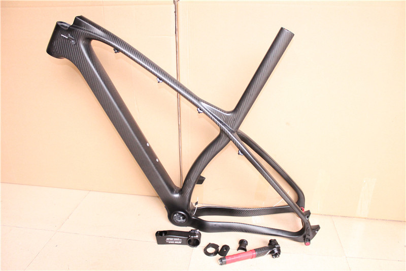 厂家直销山地自行车架 超轻碳纤维车架 山地车车架正品车架