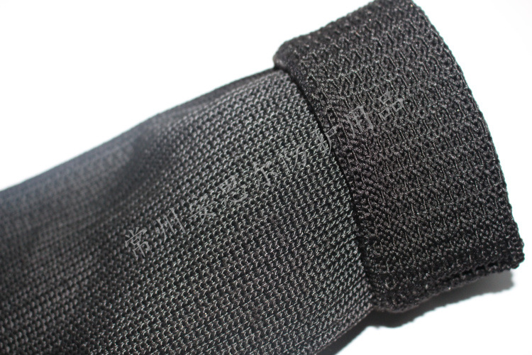 钢丝护臂高强涤纶防切套袖金属丝加强防割5级防切割护腕劳保防护