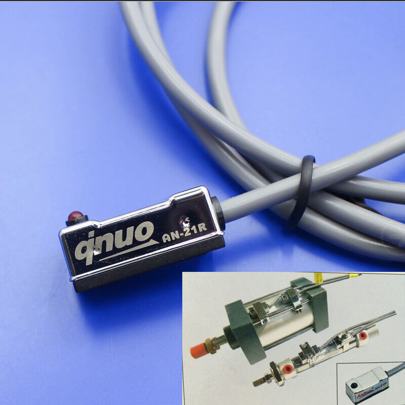 机械手抱夹具气缸传感器 内嵌磁性感应开关an-07r an-7d 现货批发