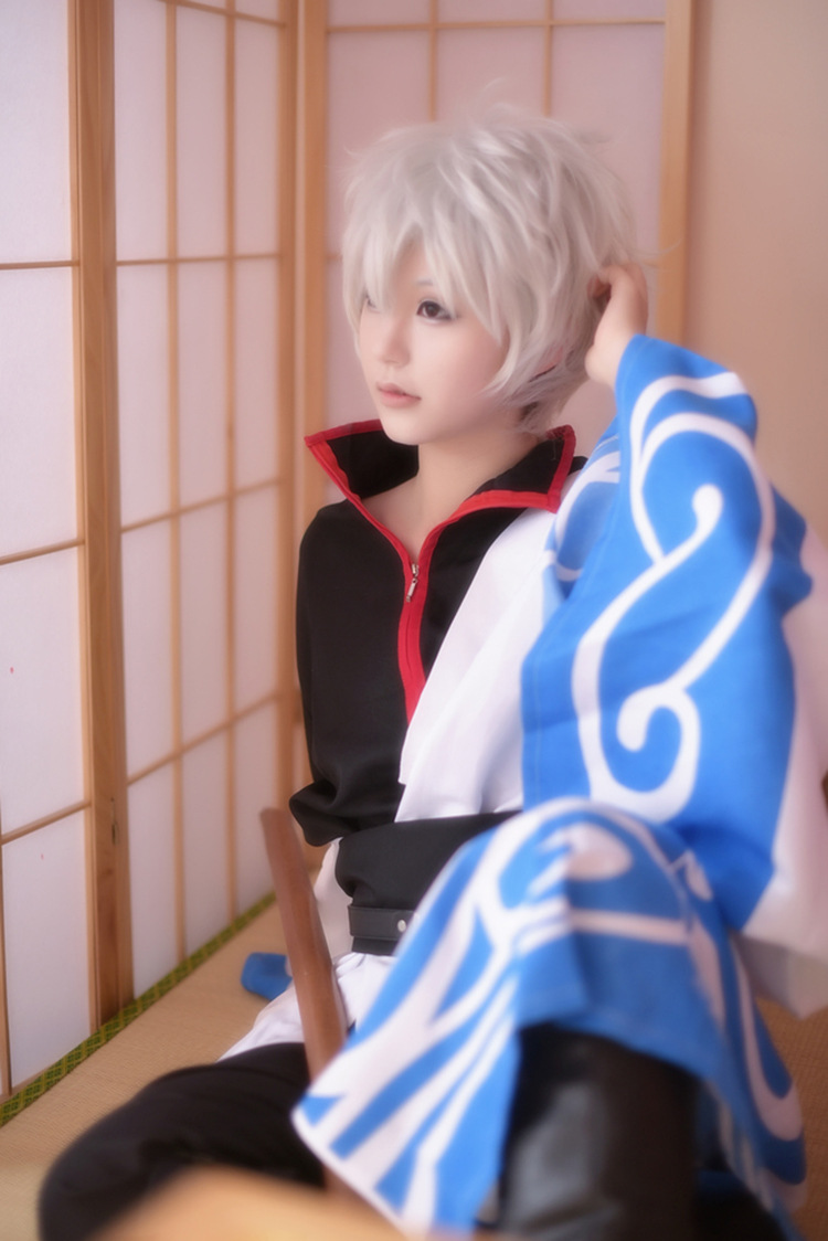 银魂 坂田银时 银桑 cos服装 cosplay动漫服装 动漫衣服