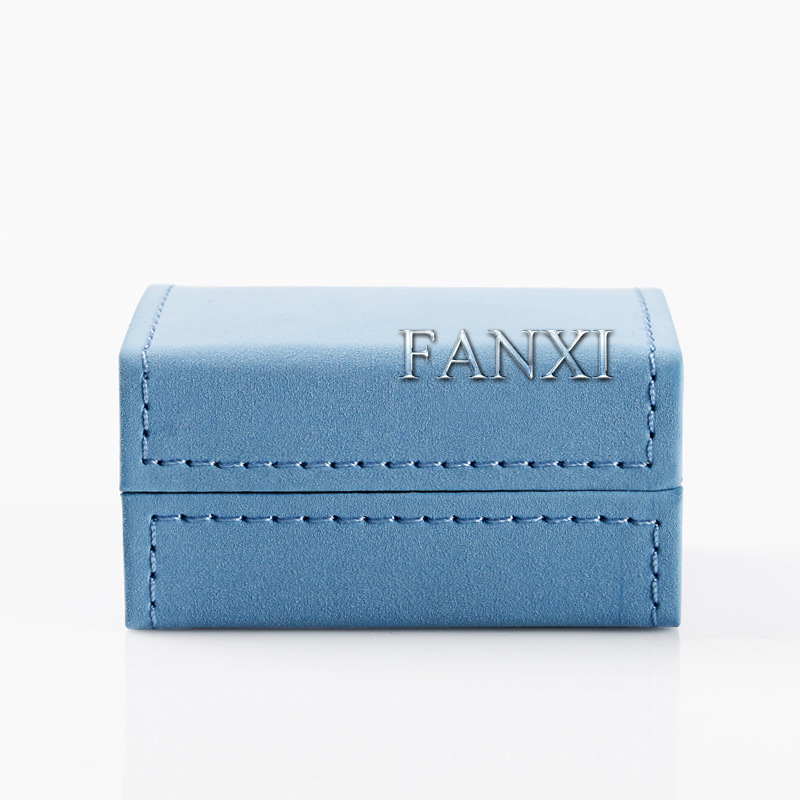 fanxi/凡西批发婚礼求婚戒指盒天蓝色项链手镯珠宝首饰包装盒