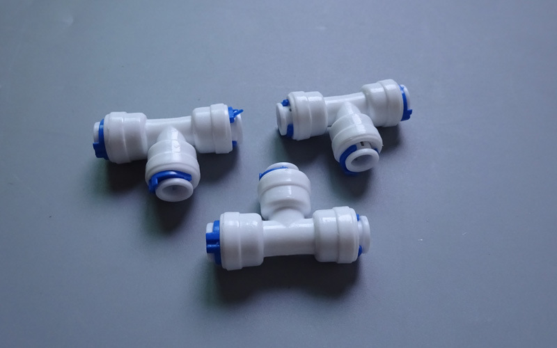 世通k702t型接头 净水器2分三通快接接头白色 纯水机配件食品级