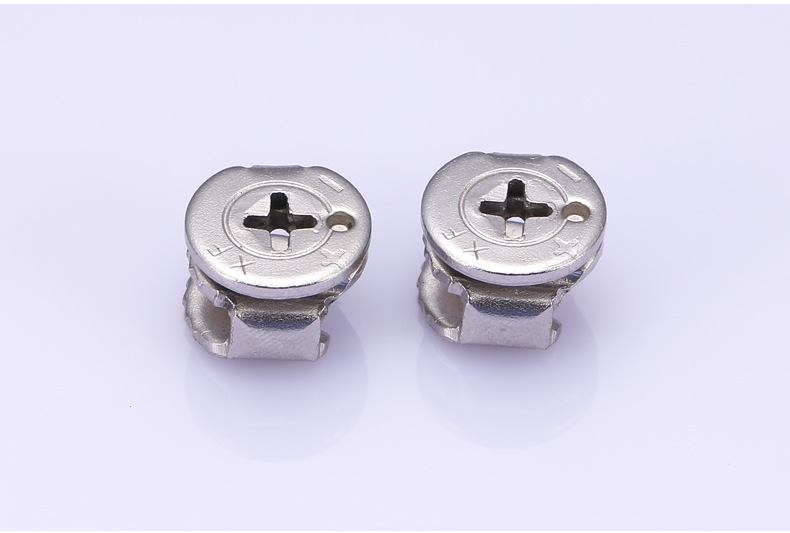 锌合金三合一偏心轮 抽屉连接件橱柜家具固定件五金配件厂家批发