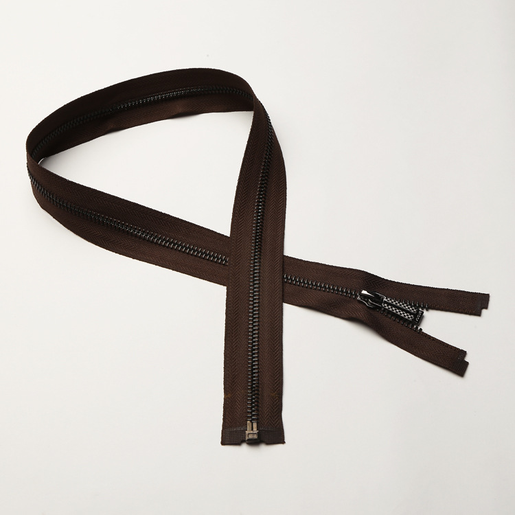 5号金属镀黑镍拉链 金属拉链服装辅助拉链