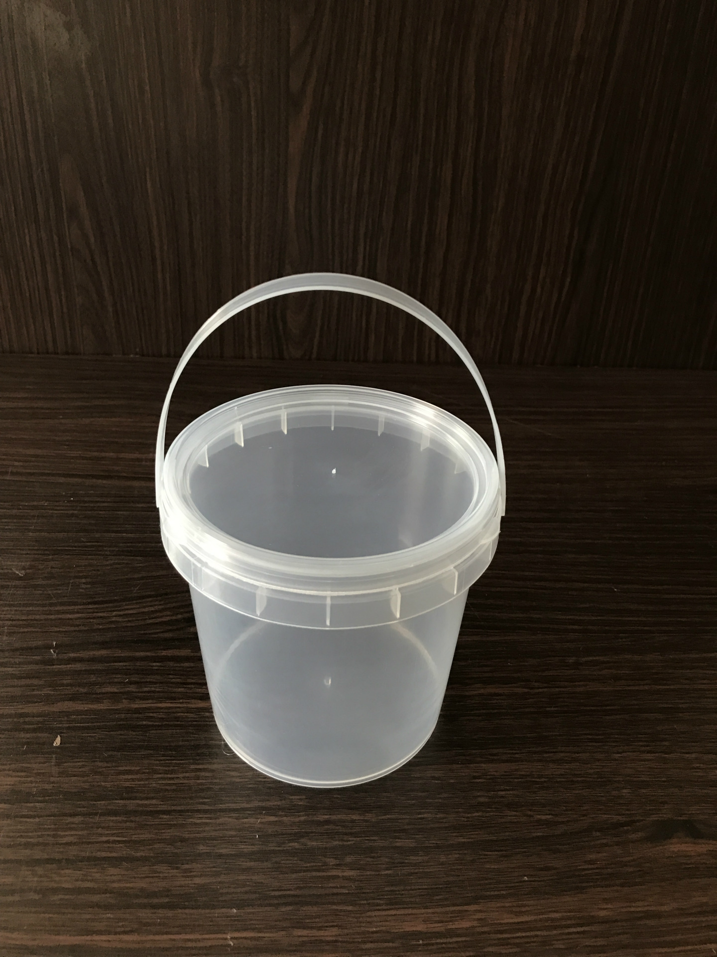 食品级高透明无毒无味塑料桶 750mlpp彩泥塑料包装桶密封不漏水