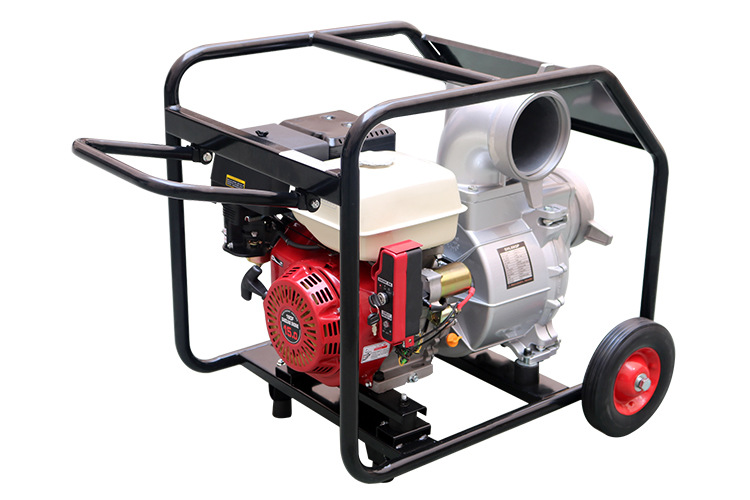 铃鹿6寸大流量汽油机抽水泵 防汛用 汽油动力 排污 自吸泵shl60qp