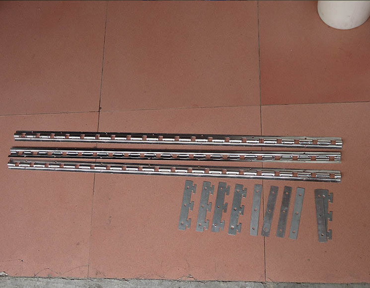 永晟门帘配件批发软门帘固定梁304#不锈钢骨架门帘固定梁月销800m