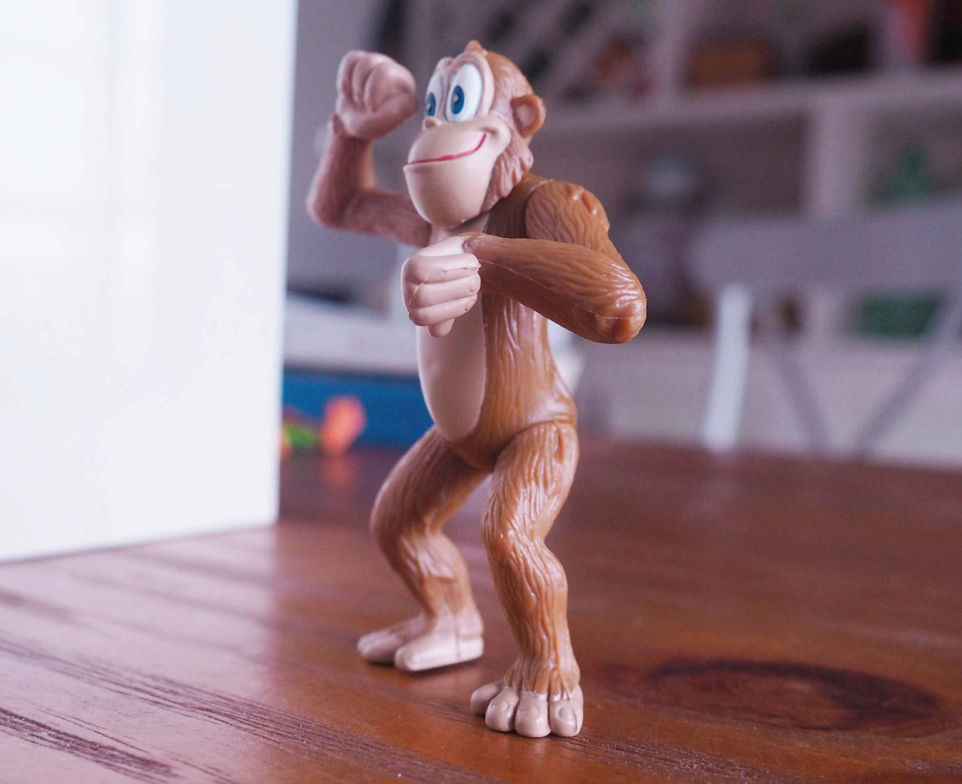 骏翱塑胶玩具 猴子模型 雨林动物 学前认知 识物辨色 厂家爆款