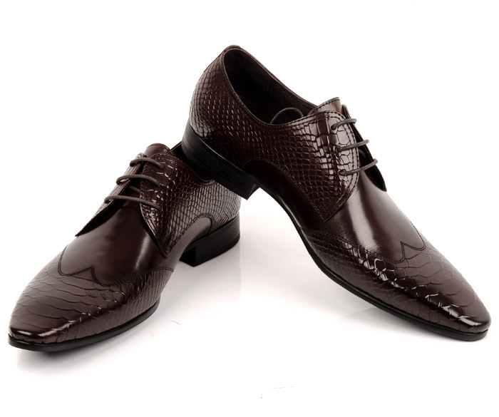 2016男士欧版正装皮鞋进口牛皮打造结婚鞋真皮男鞋工作鞋高档