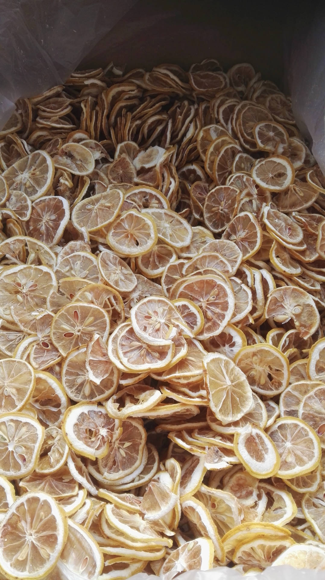 云南特产 特级烘干柠檬片 去边柠檬片