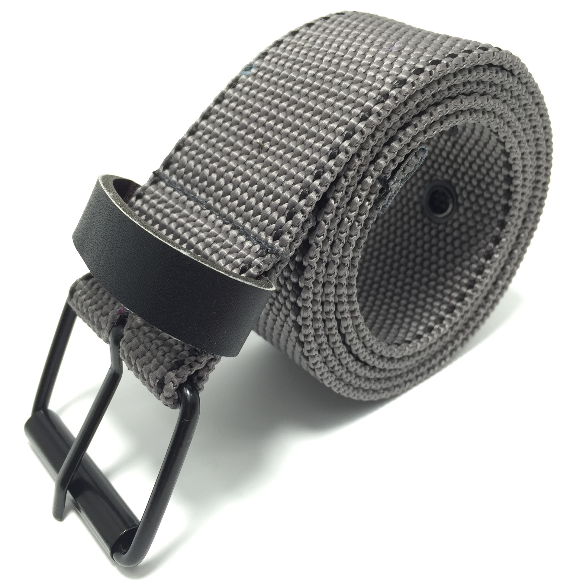 韩版尼龙腰带 黑色电泳单针扣 户外战术腰