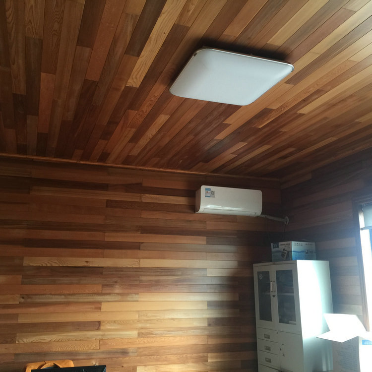 木房子 桑拿板 木屋防腐木 红雪松木板材 红雪松扣板 免漆