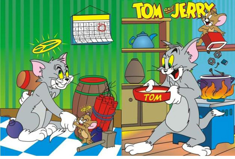 厂家热销通毛绒玩具公仔猫和老鼠玩偶布娃娃毛绒玩具儿童礼物