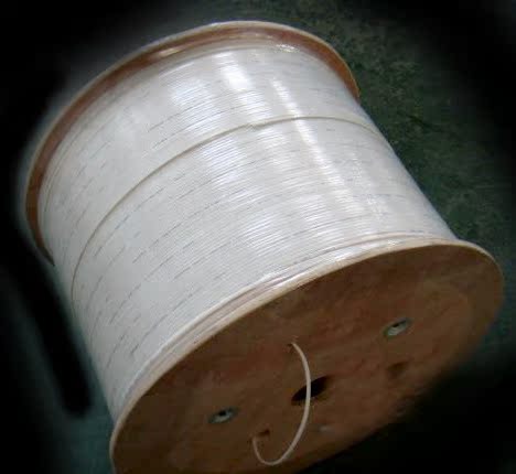 室外自承式单芯皮线光缆 ftth光纤到户光缆 3根钢丝1芯烽火纤芯