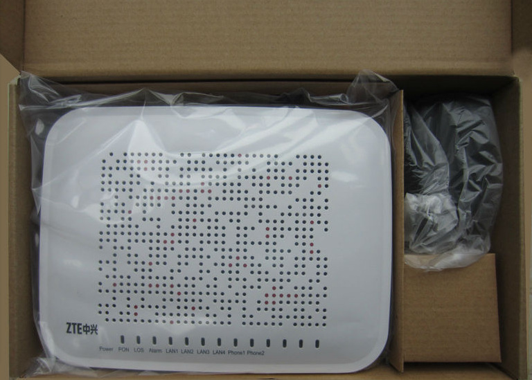 中兴zxa10 f420 光纤猫四口宽带收发器