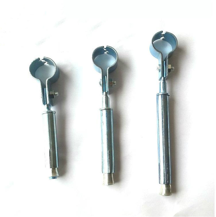 厂家直销 180长镀锌管卡 膨胀管卡 暖气管卡 国标管卡