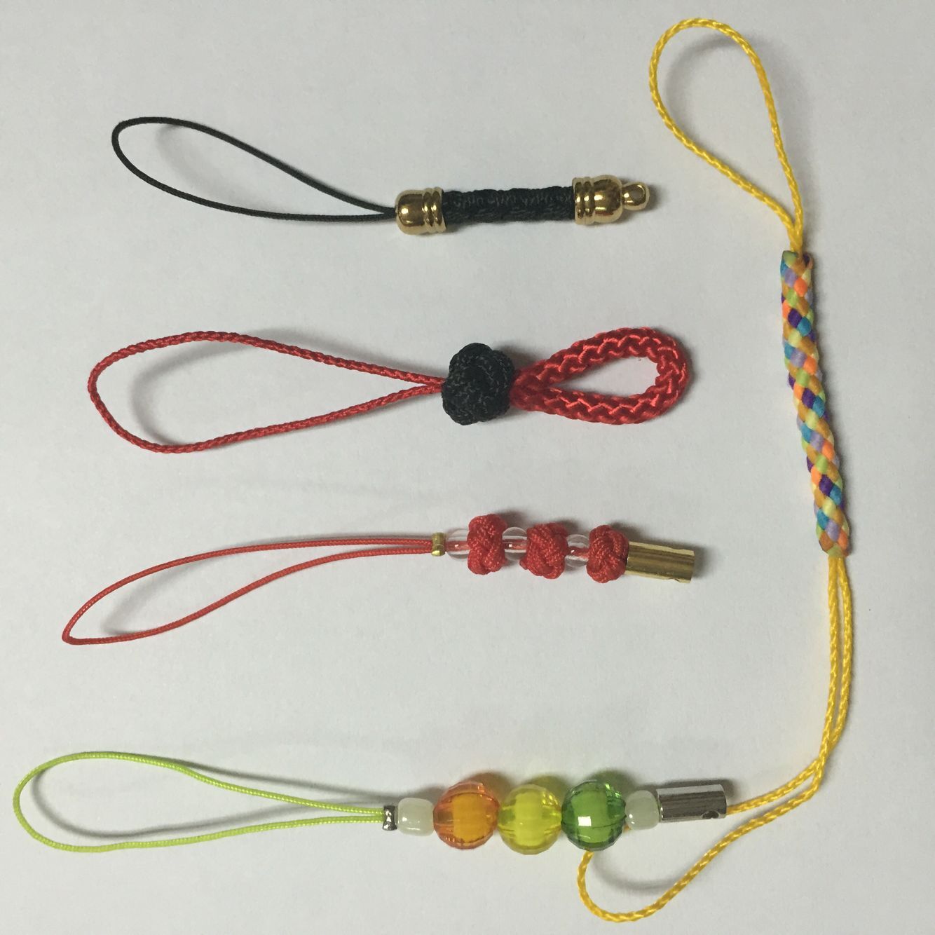 直销八字胶粒手机绳/编织皮绳/挂脖织带挂绳/分机扣塑胶手机绳