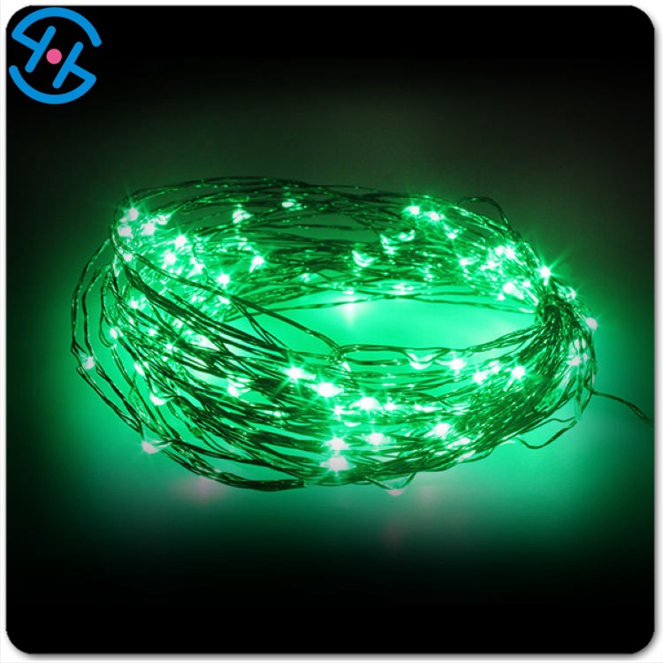 10米100灯景观装饰灯串绿色环保低压树灯多功能led闪光灯串可定制