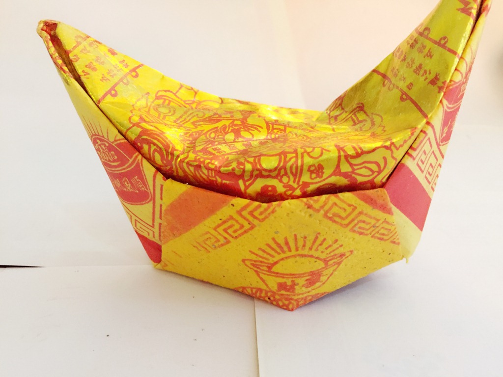冥纸批发祭祀用品烧纸冥币清明七月十五 五路财神元宝5x6