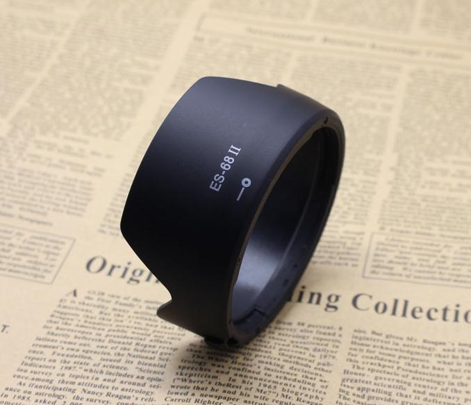 es-68ii莲花型卡口遮光罩适用ef 50mm f/1.8 stm镜头新小痰盂