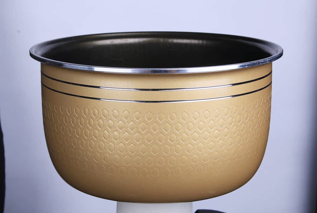 电饭煲内胆 3l4l5l电饭锅内胆黄晶蜂窝 不粘锅内锅电饭煲配件