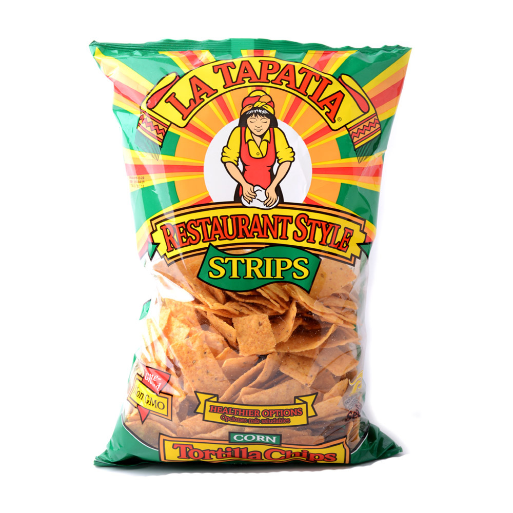 批发烘烤健康墨西哥少女牌玉米片 餐厅风味休闲零食 12*368.6g/箱