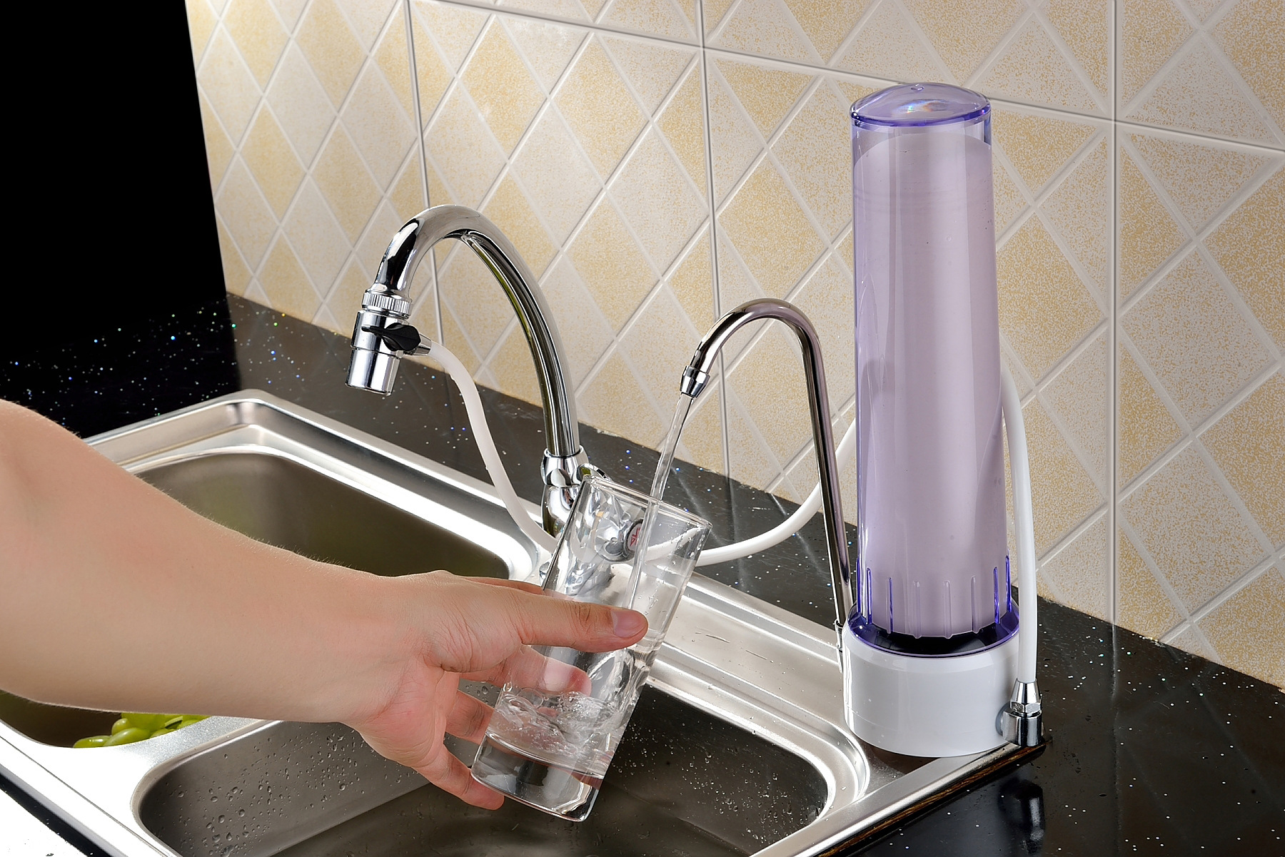 水龙头净水器 陶瓷滤芯过滤器 台式龙头净水器外壳 厂家批发定制