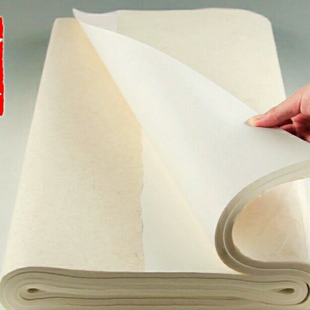 四尺半生熟宣纸四尺煮锤半生熟宣纸四尺,半生半熟宣纸