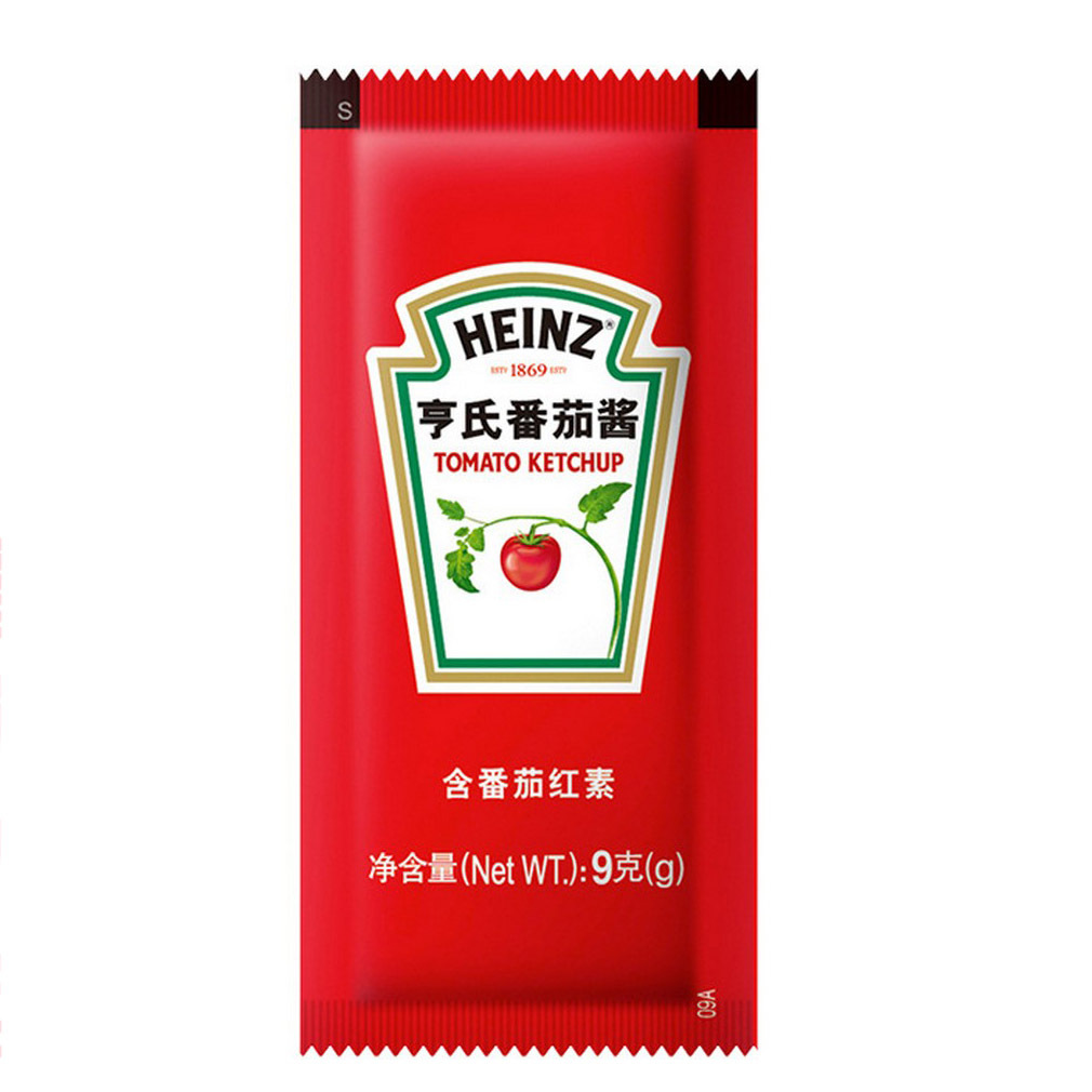亨氏番茄酱9g 番茄酱小包装9克*600 番茄沙司 肯德基kfc番茄酱