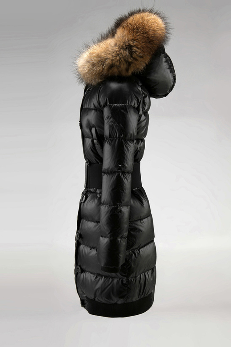  font color=red>羽皇 /font>蒙口羽绒服女范冰冰同款中长款羽绒服女