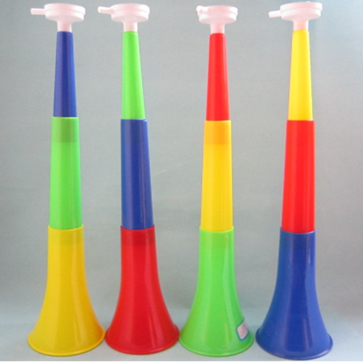 三节小号伸缩喇叭 助威 23cm活动儿童玩具塑料比赛球迷 厂家直销