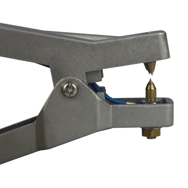 静电夹报警器防静电夹静电夹子接地夹油罐车独立式防爆静电接地钳