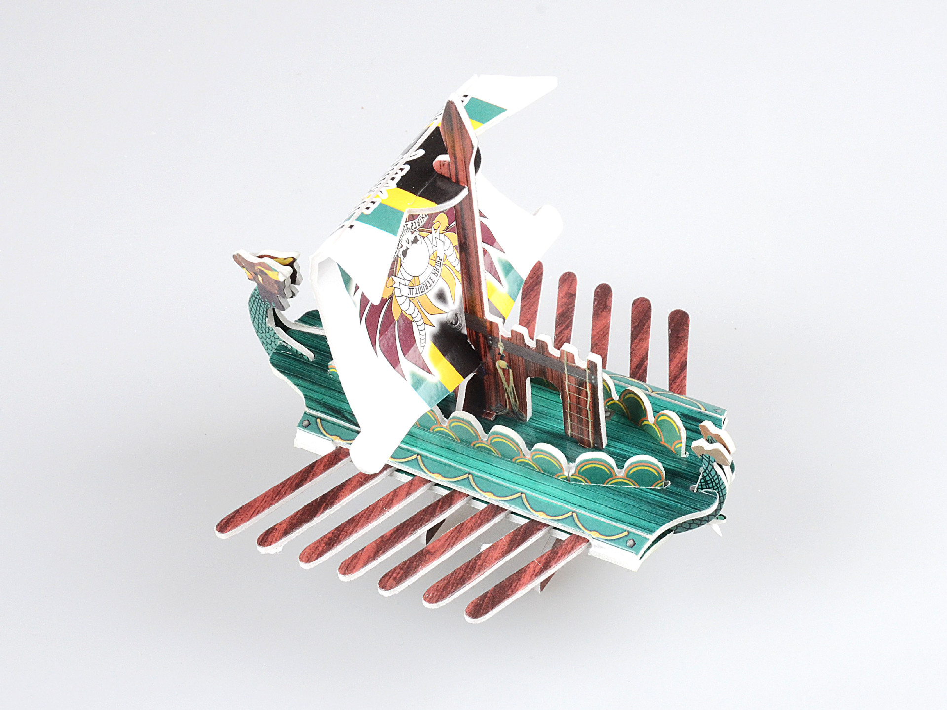 3d立体纸拼图 diy儿童智力玩具批发 儿童手工海盗船系列