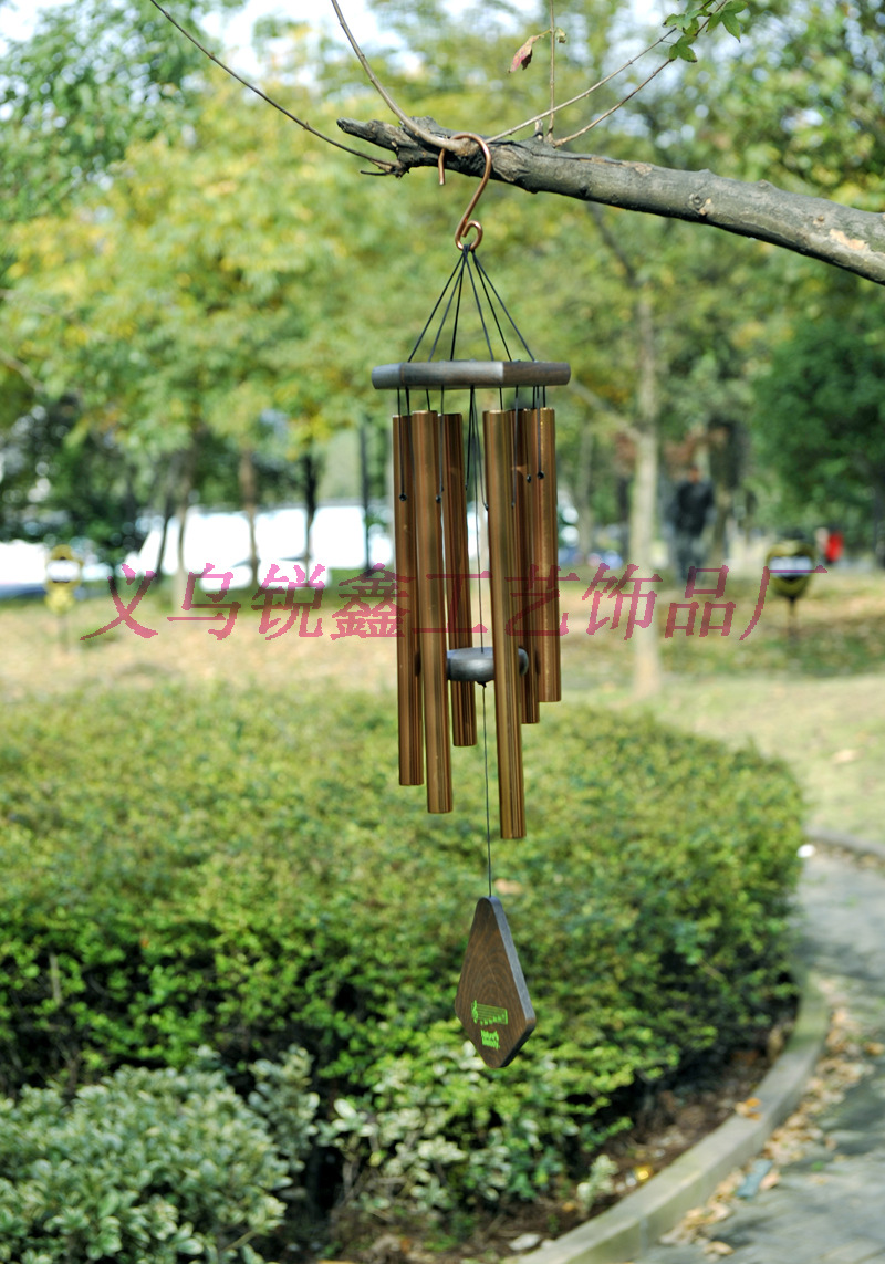 定制工艺品礼物 欧美户外田园花园家居挂饰音乐金属管风铃28