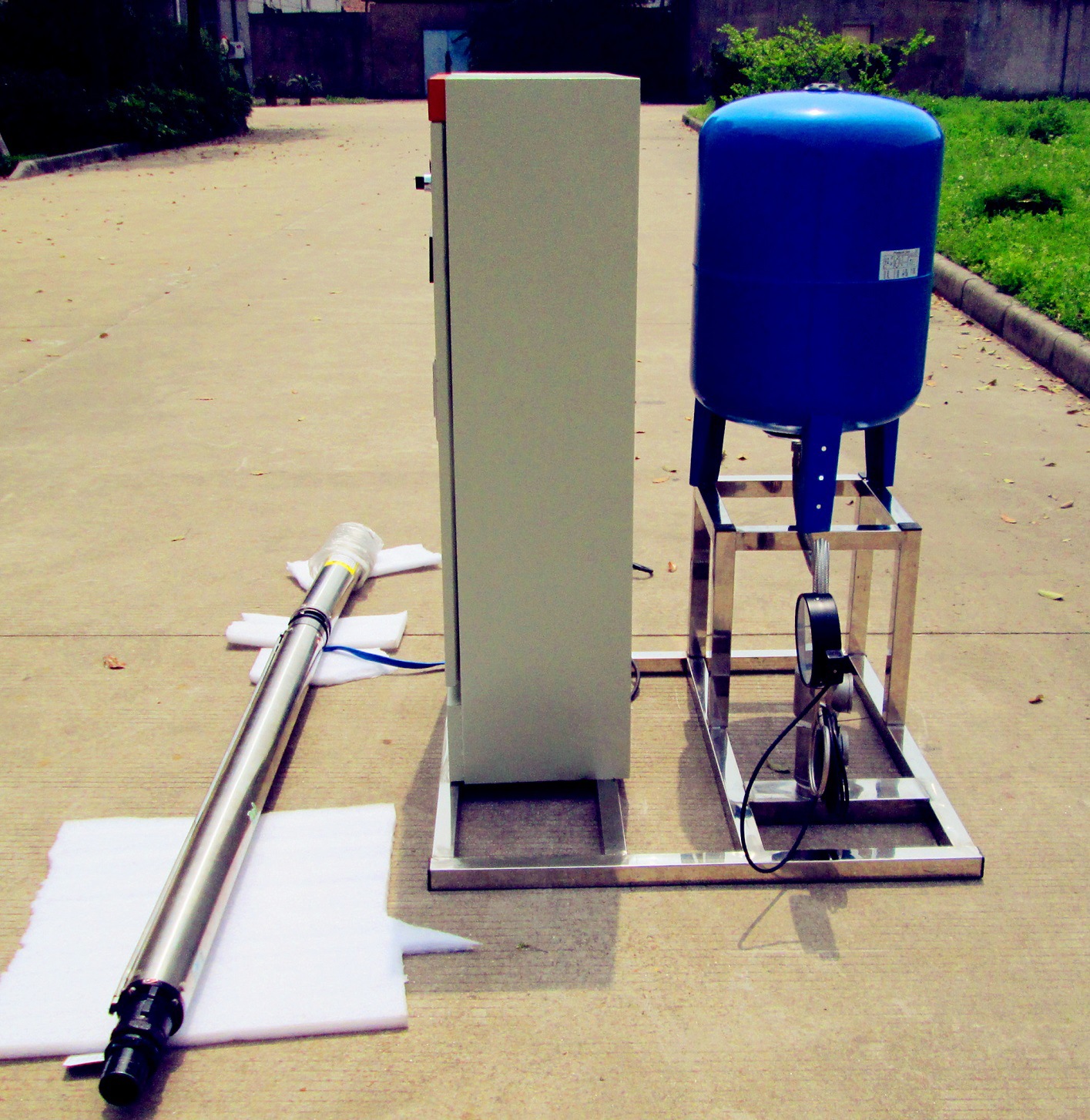 深井潜水泵恒压变频供水设备 全自动无塔供水设备